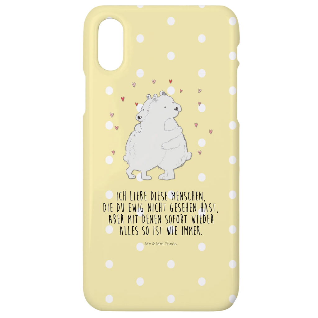 Handyhülle Eisbär Umarmen Handyhülle, Handycover, Cover, Handy, Hülle, Iphone 10, Iphone X, Tiermotive, Gute Laune, lustige Sprüche, Tiere