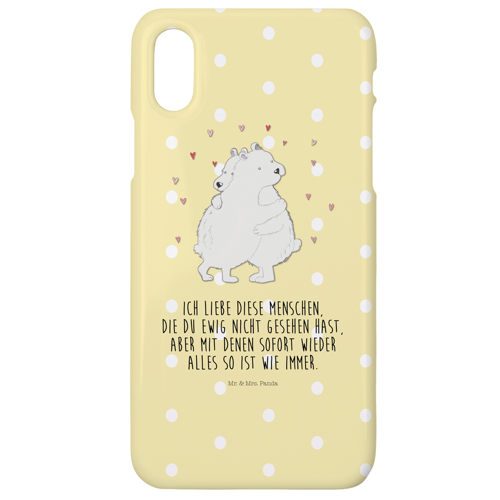 Handyhülle Eisbär Umarmen Handyhülle, Handycover, Cover, Handy, Hülle, Iphone 10, Iphone X, Tiermotive, Gute Laune, lustige Sprüche, Tiere