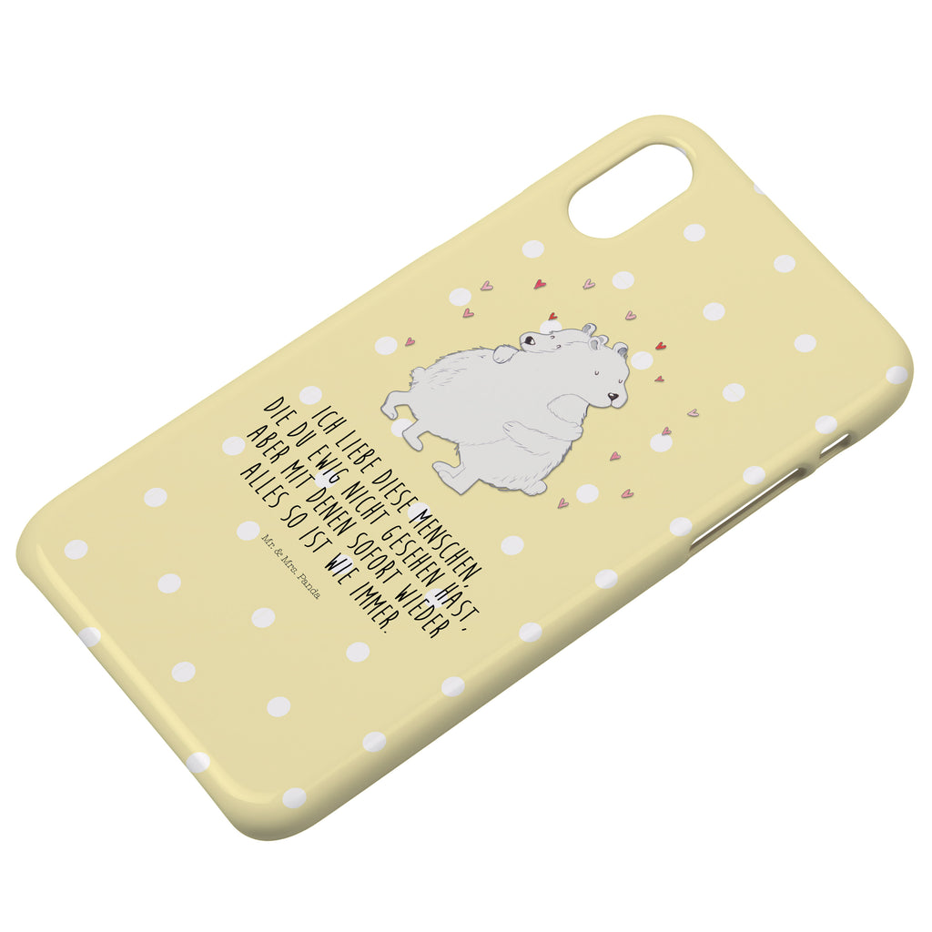 Handyhülle Eisbär Umarmen Handyhülle, Handycover, Cover, Handy, Hülle, Iphone 10, Iphone X, Tiermotive, Gute Laune, lustige Sprüche, Tiere