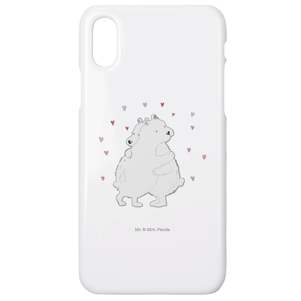 Handyhülle Eisbär Umarmen Handyhülle, Handycover, Cover, Handy, Hülle, Iphone 10, Iphone X, Tiermotive, Gute Laune, lustige Sprüche, Tiere