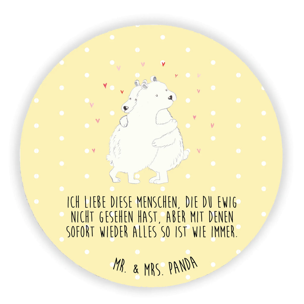 Rund Magnet Eisbär Umarmen Kühlschrankmagnet, Pinnwandmagnet, Souvenir Magnet, Motivmagnete, Dekomagnet, Whiteboard Magnet, Notiz Magnet, Kühlschrank Dekoration, Tiermotive, Gute Laune, lustige Sprüche, Tiere