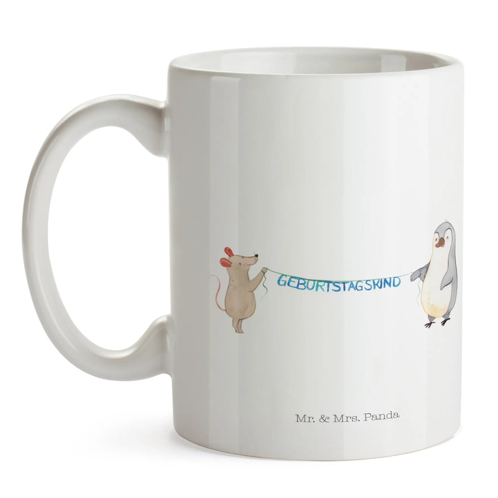 Tasse Maus Pinguin Geburtstag Tasse, Kaffeetasse, Teetasse, Becher, Kaffeebecher, Teebecher, Keramiktasse, Porzellantasse, Büro Tasse, Geschenk Tasse, Tasse Sprüche, Tasse Motive, Kaffeetassen, Tasse bedrucken, Designer Tasse, Cappuccino Tassen, Schöne Teetassen, Geburtstag, Geburtstagsgeschenk, Geschenk, Maus, Pinguin, Geburtstage, Happy Birthday, Geburtstagsfeier