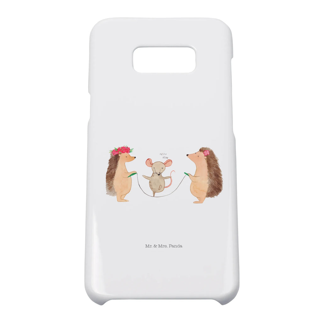 Handyhülle Igel Seilhüpfen Handyhülle, Handycover, Cover, Handy, Hülle, Iphone 10, Iphone X, Tiermotive, Gute Laune, lustige Sprüche, Tiere, Igel, Maus, Seilspringen, Seilhüpfen, Kinder, Kindergarten