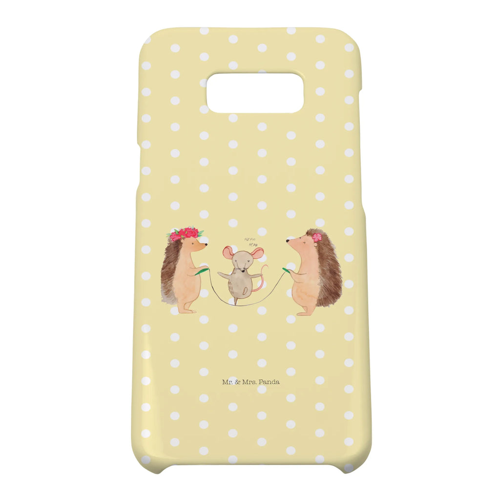 Handyhülle Igel Seilhüpfen Handyhülle, Handycover, Cover, Handy, Hülle, Iphone 10, Iphone X, Tiermotive, Gute Laune, lustige Sprüche, Tiere, Igel, Maus, Seilspringen, Seilhüpfen, Kinder, Kindergarten