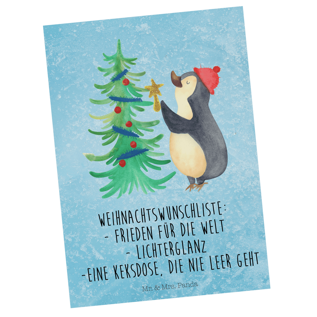 Postkarte Pinguin Weihnachtsbaum Postkarte, Karte, Geschenkkarte, Grußkarte, Einladung, Ansichtskarte, Geburtstagskarte, Einladungskarte, Dankeskarte, Ansichtskarten, Einladung Geburtstag, Einladungskarten Geburtstag, Winter, Weihnachten, Weihnachtsdeko, Nikolaus, Advent, Heiligabend, Wintermotiv, Pinguin