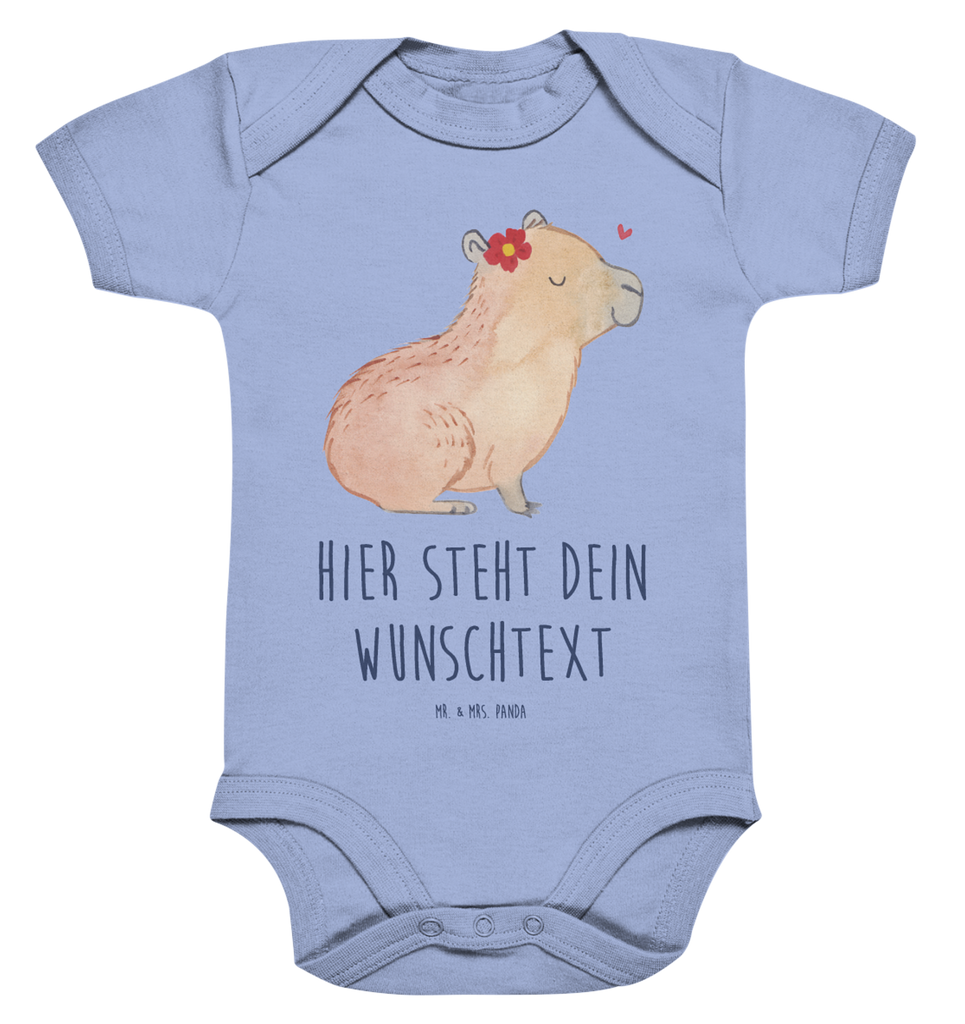 Personalisierter Baby Body Capybara Blume Personalisierter Baby Body, Personalisierte Babykleidung, Personalisierter Babystrampler, Personalisierter Strampler, Personalisierter Wickelbody, Personalisierte Baby Erstausstattung, Junge, Mädchen, Tiermotive, Gute Laune, lustige Sprüche, Tiere, Capybara