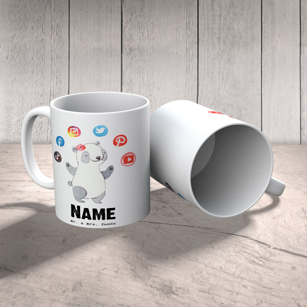 Personalisierte Tasse Influencerin mit Herz Personalisierte Tasse, Namenstasse, Wunschname, Personalisiert, Tasse, Namen, Drucken, Tasse mit Namen, Beruf, Ausbildung, Jubiläum, Abschied, Rente, Kollege, Kollegin, Geschenk, Schenken, Arbeitskollege, Mitarbeiter, Firma, Danke, Dankeschön