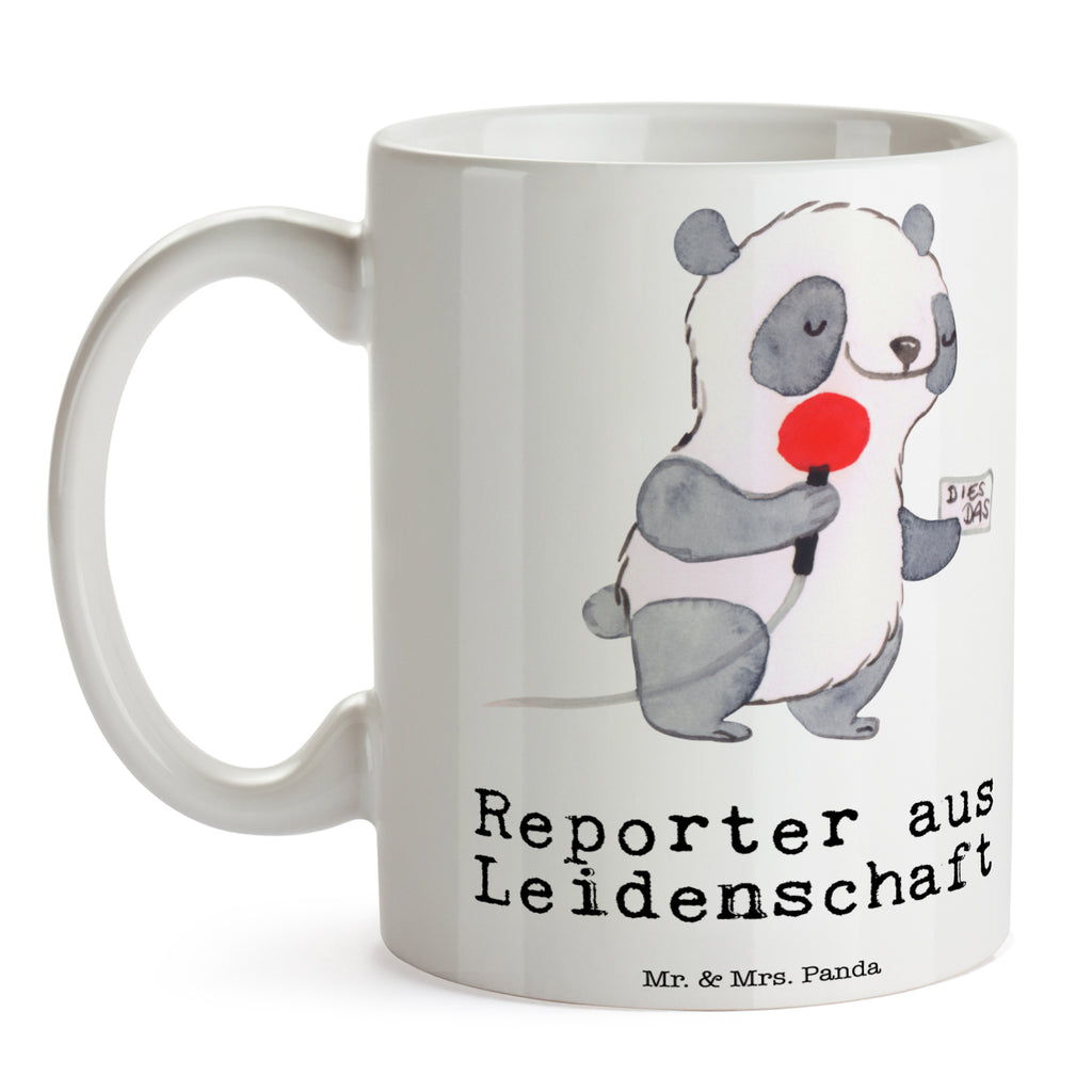 Tasse Reporter aus Leidenschaft Tasse, Kaffeetasse, Teetasse, Becher, Kaffeebecher, Teebecher, Keramiktasse, Porzellantasse, Büro Tasse, Geschenk Tasse, Tasse Sprüche, Tasse Motive, Kaffeetassen, Tasse bedrucken, Designer Tasse, Cappuccino Tassen, Schöne Teetassen, Beruf, Ausbildung, Jubiläum, Abschied, Rente, Kollege, Kollegin, Geschenk, Schenken, Arbeitskollege, Mitarbeiter, Firma, Danke, Dankeschön