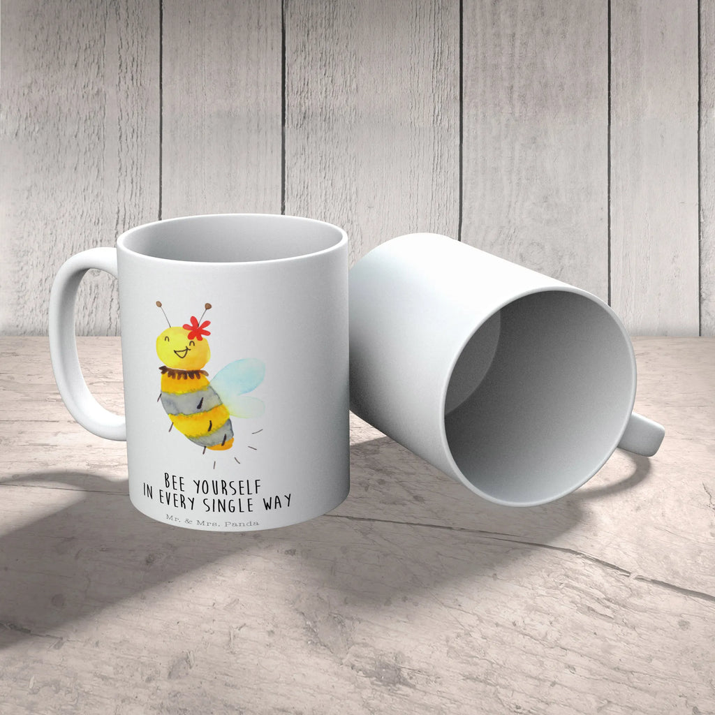 Tasse Biene Blume Tasse, Kaffeetasse, Teetasse, Becher, Kaffeebecher, Teebecher, Keramiktasse, Porzellantasse, Büro Tasse, Geschenk Tasse, Tasse Sprüche, Tasse Motive, Kaffeetassen, Tasse bedrucken, Designer Tasse, Cappuccino Tassen, Schöne Teetassen, Biene, Wespe, Hummel