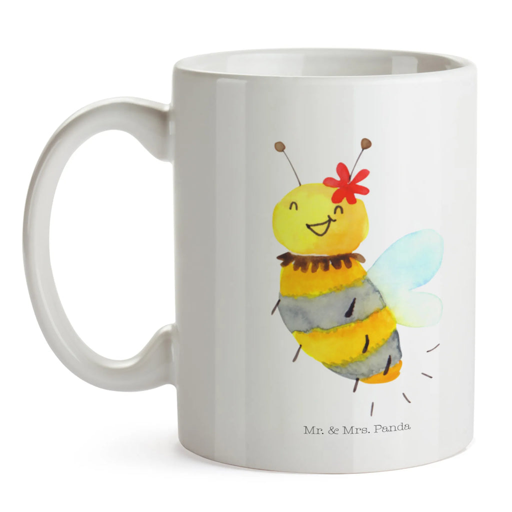 Tasse Biene Blume Tasse, Kaffeetasse, Teetasse, Becher, Kaffeebecher, Teebecher, Keramiktasse, Porzellantasse, Büro Tasse, Geschenk Tasse, Tasse Sprüche, Tasse Motive, Kaffeetassen, Tasse bedrucken, Designer Tasse, Cappuccino Tassen, Schöne Teetassen, Biene, Wespe, Hummel