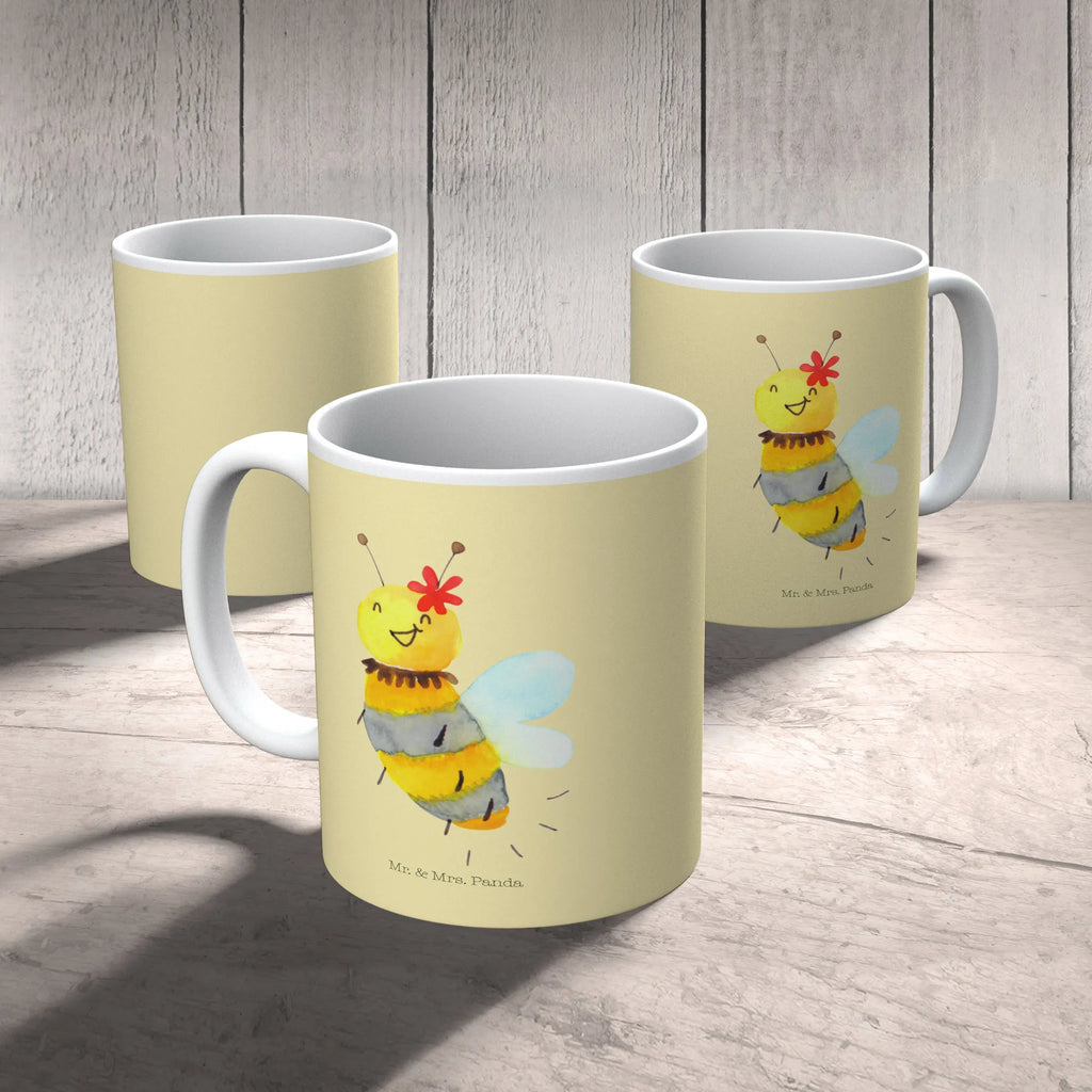 Tasse Biene Blume Tasse, Kaffeetasse, Teetasse, Becher, Kaffeebecher, Teebecher, Keramiktasse, Porzellantasse, Büro Tasse, Geschenk Tasse, Tasse Sprüche, Tasse Motive, Kaffeetassen, Tasse bedrucken, Designer Tasse, Cappuccino Tassen, Schöne Teetassen, Biene, Wespe, Hummel