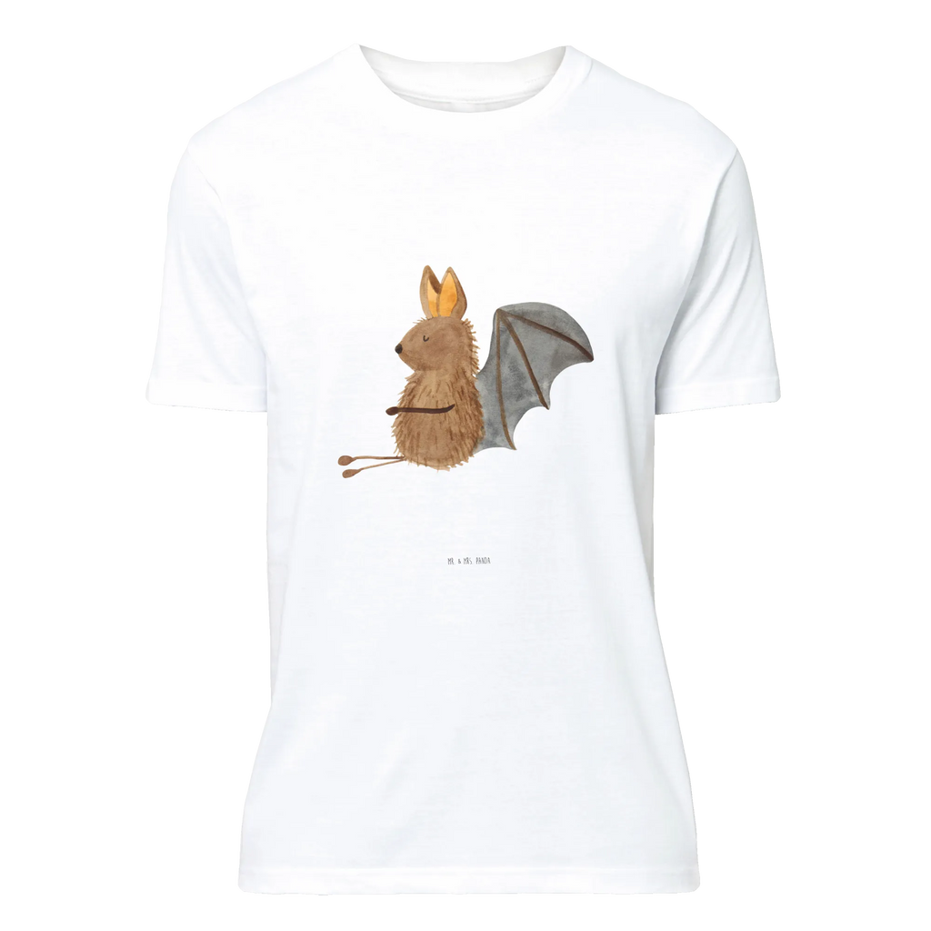 T-Shirt Standard Fledermaus Sitzen T-Shirt, Shirt, Tshirt, Lustiges T-Shirt, T-Shirt mit Spruch, Party, Junggesellenabschied, Jubiläum, Geburstag, Herrn, Damen, Männer, Frauen, Schlafshirt, Nachthemd, Sprüche, Tiermotive, Gute Laune, lustige Sprüche, Tiere, Fledermaus, Fledermäuse, Motivation, entspannen