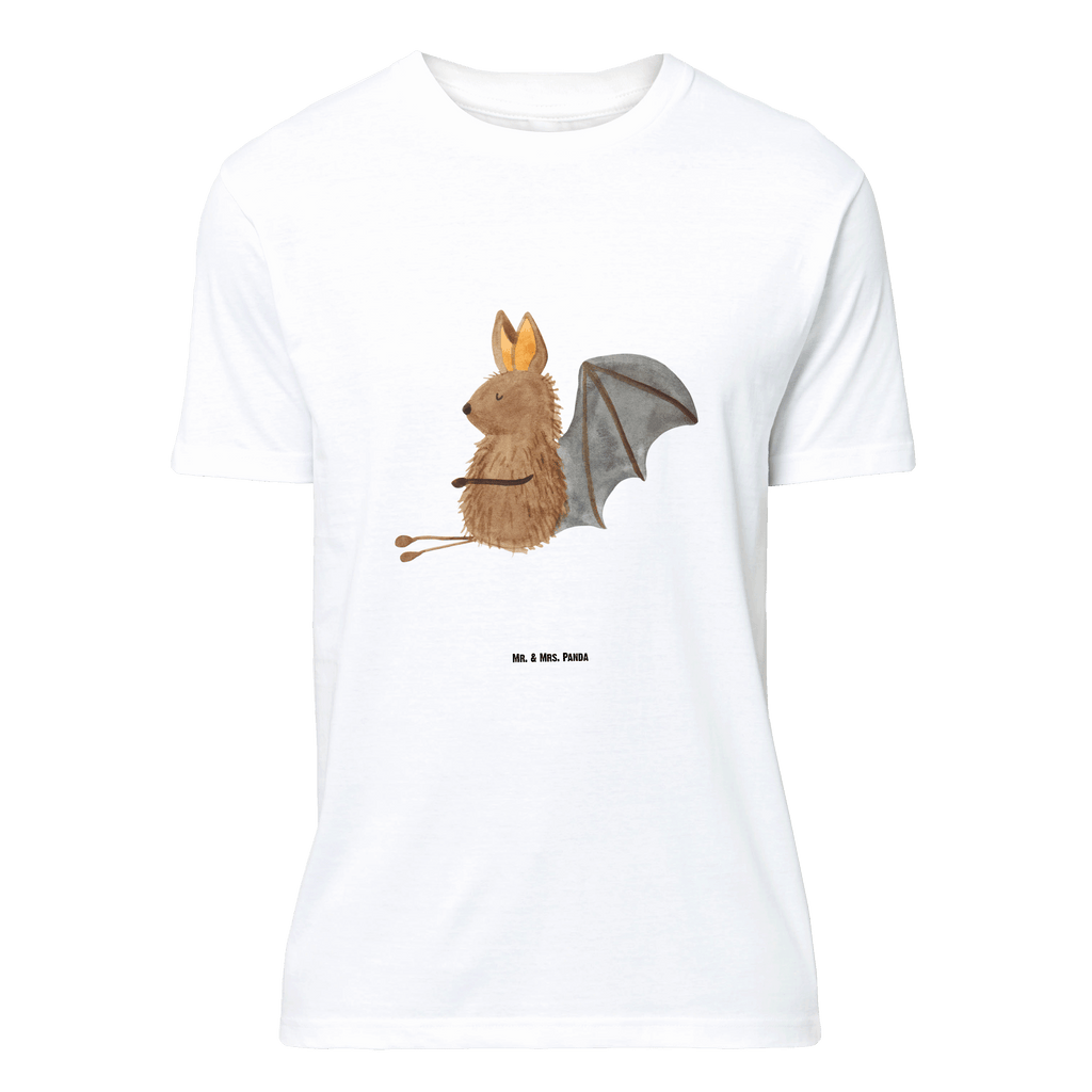 T-Shirt Standard Fledermaus Sitzen T-Shirt, Shirt, Tshirt, Lustiges T-Shirt, T-Shirt mit Spruch, Party, Junggesellenabschied, Jubiläum, Geburstag, Herrn, Damen, Männer, Frauen, Schlafshirt, Nachthemd, Sprüche, Tiermotive, Gute Laune, lustige Sprüche, Tiere, Fledermaus, Fledermäuse, Motivation, entspannen