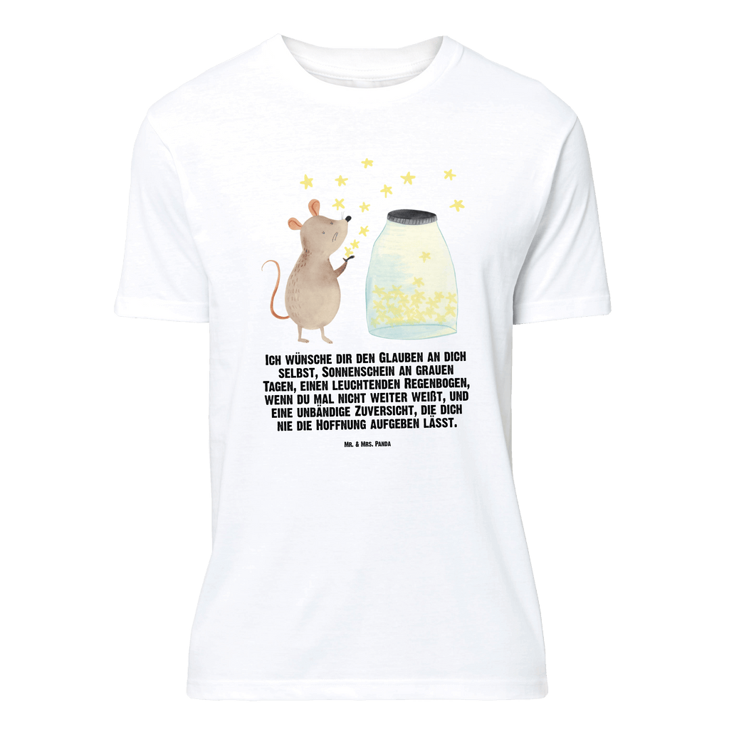 T-Shirt Standard Maus Sterne T-Shirt, Shirt, Tshirt, Lustiges T-Shirt, T-Shirt mit Spruch, Party, Junggesellenabschied, Jubiläum, Geburstag, Herrn, Damen, Männer, Frauen, Schlafshirt, Nachthemd, Sprüche, Tiermotive, Gute Laune, lustige Sprüche, Tiere, Maus, Sterne, Wunsch, Kind, Taufe, Taufgeschenk, Geburt, Schwangerschaft, erstes Kind, Kindergeburtstag, Geburtstag, Hoffnung, Träume