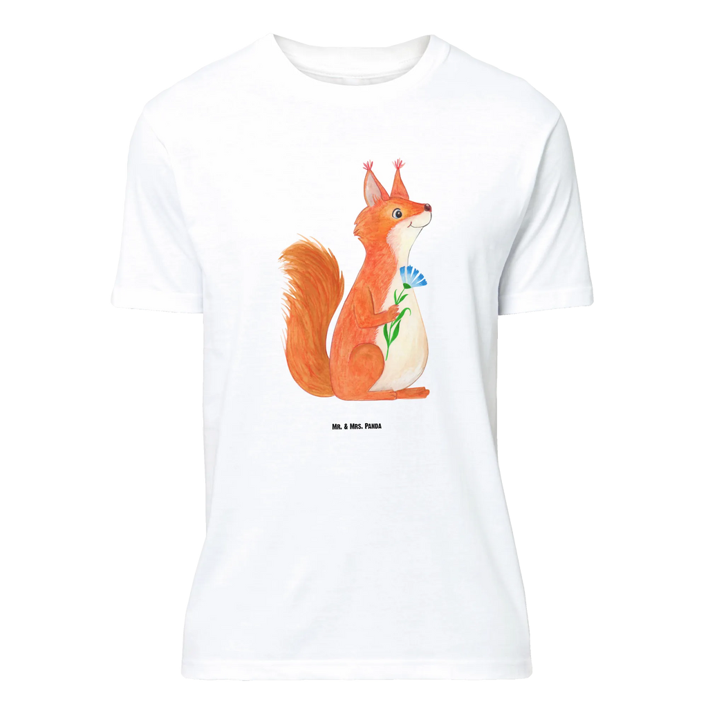 T-Shirt Standard Eichhörnchen Blume T-Shirt, Shirt, Tshirt, Lustiges T-Shirt, T-Shirt mit Spruch, Party, Junggesellenabschied, Jubiläum, Geburstag, Herrn, Damen, Männer, Frauen, Schlafshirt, Nachthemd, Sprüche, Tiermotive, Gute Laune, lustige Sprüche, Tiere, Eichhörnchen, Eichhorn, Spruch positiv, Lachen, Spaß, Motivation Sprüche, Motivation Bilder, glücklich Spruch, Spruch Deko