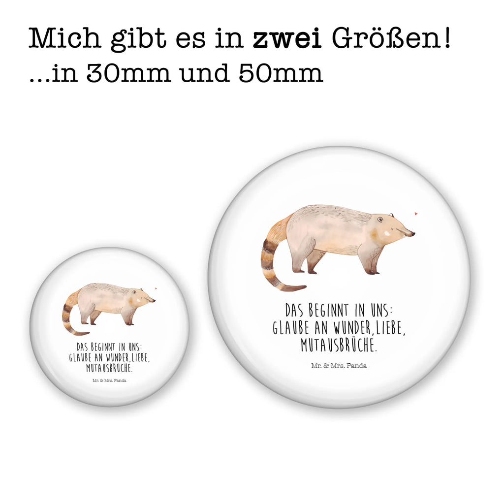 Button Nasenbaer 50mm Button, Button, Pin, Anstecknadel, Tiermotive, Gute Laune, lustige Sprüche, Tiere, Nasenbär, Nasenbären, Rüsselbär, Bär