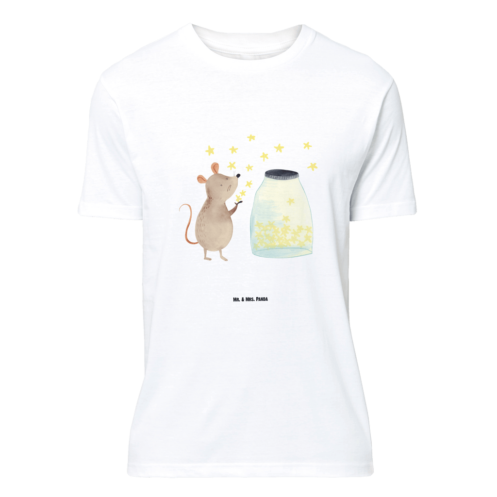 T-Shirt Standard Maus Sterne T-Shirt, Shirt, Tshirt, Lustiges T-Shirt, T-Shirt mit Spruch, Party, Junggesellenabschied, Jubiläum, Geburstag, Herrn, Damen, Männer, Frauen, Schlafshirt, Nachthemd, Sprüche, Tiermotive, Gute Laune, lustige Sprüche, Tiere, Maus, Sterne, Wunsch, Kind, Taufe, Taufgeschenk, Geburt, Schwangerschaft, erstes Kind, Kindergeburtstag, Geburtstag, Hoffnung, Träume