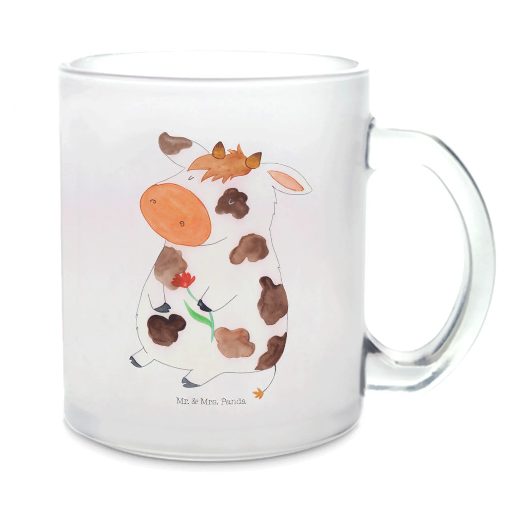 Teetasse Kuh Teetasse, Teeglas, Teebecher, Tasse mit Henkel, Tasse, Glas Teetasse, Teetasse aus Glas, Bauernhof, Hoftiere, Landwirt, Landwirtin, Kuh, Kühe, Träume, Flausen, Spruch, Magie, Motivtion, Hof, Milch, Milchkuh