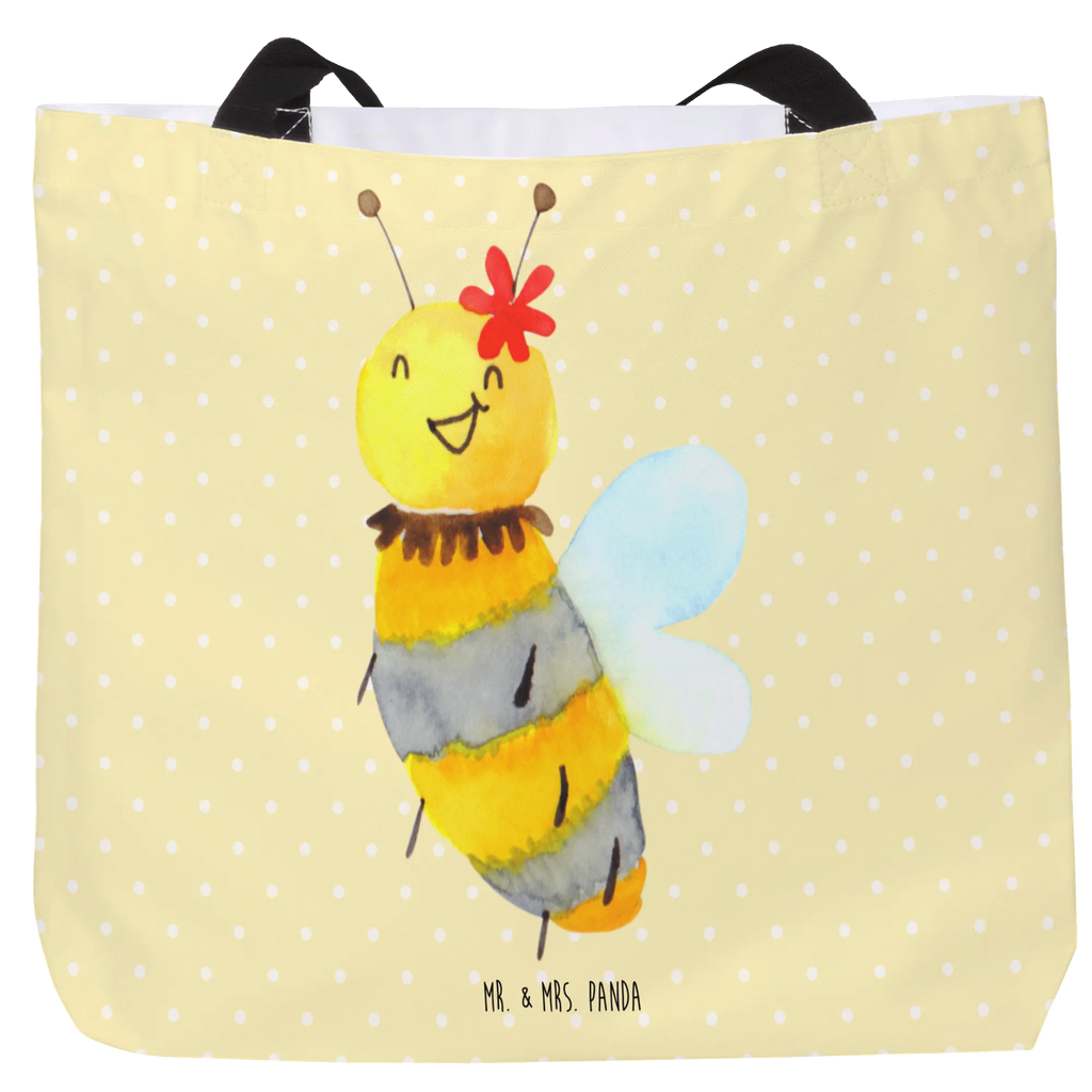 Shopper Biene Blume Beutel, Einkaufstasche, Tasche, Strandtasche, Einkaufsbeutel, Shopper, Schultasche, Freizeittasche, Tragebeutel, Schulbeutel, Alltagstasche, Biene, Wespe, Hummel