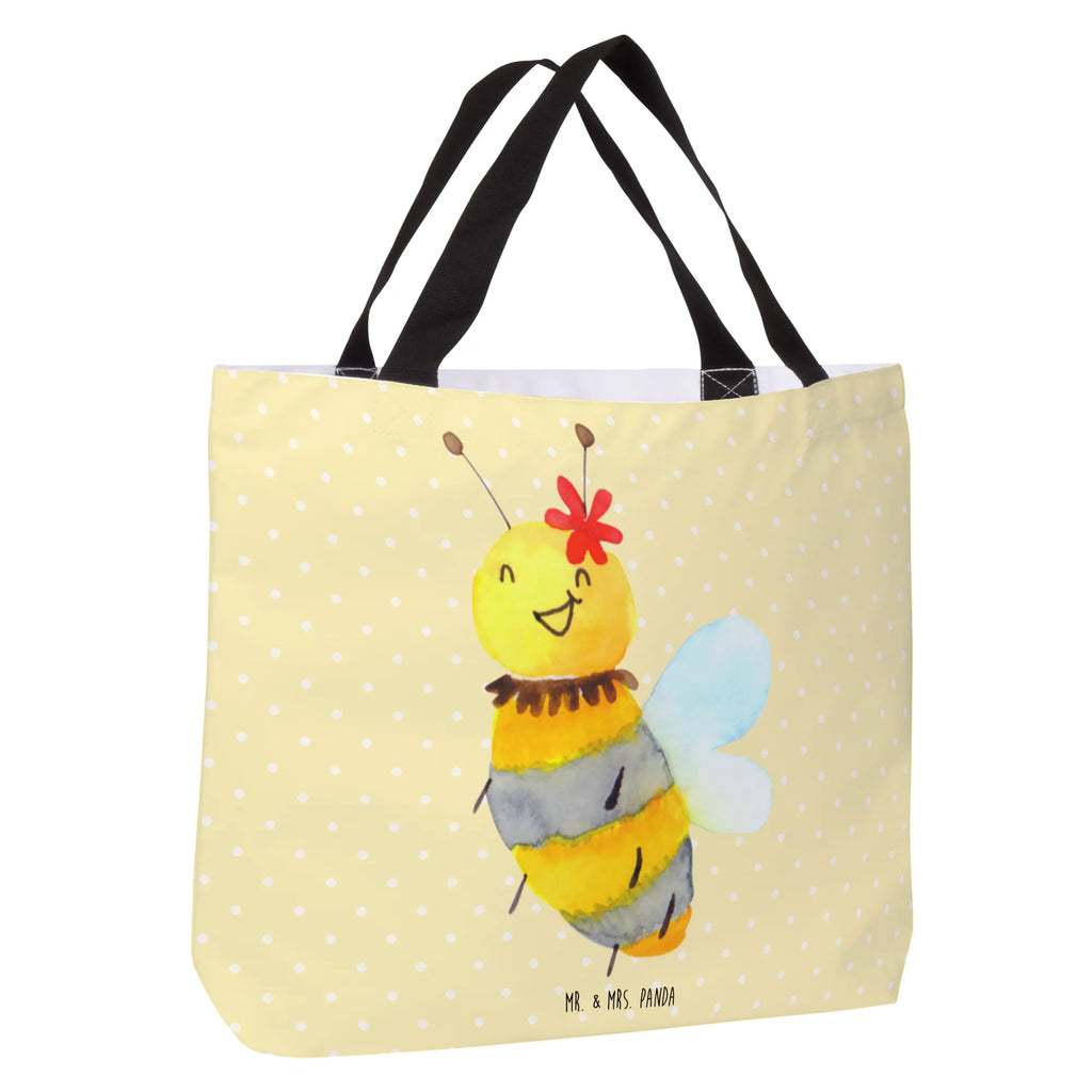 Shopper Biene Blume Beutel, Einkaufstasche, Tasche, Strandtasche, Einkaufsbeutel, Shopper, Schultasche, Freizeittasche, Tragebeutel, Schulbeutel, Alltagstasche, Biene, Wespe, Hummel