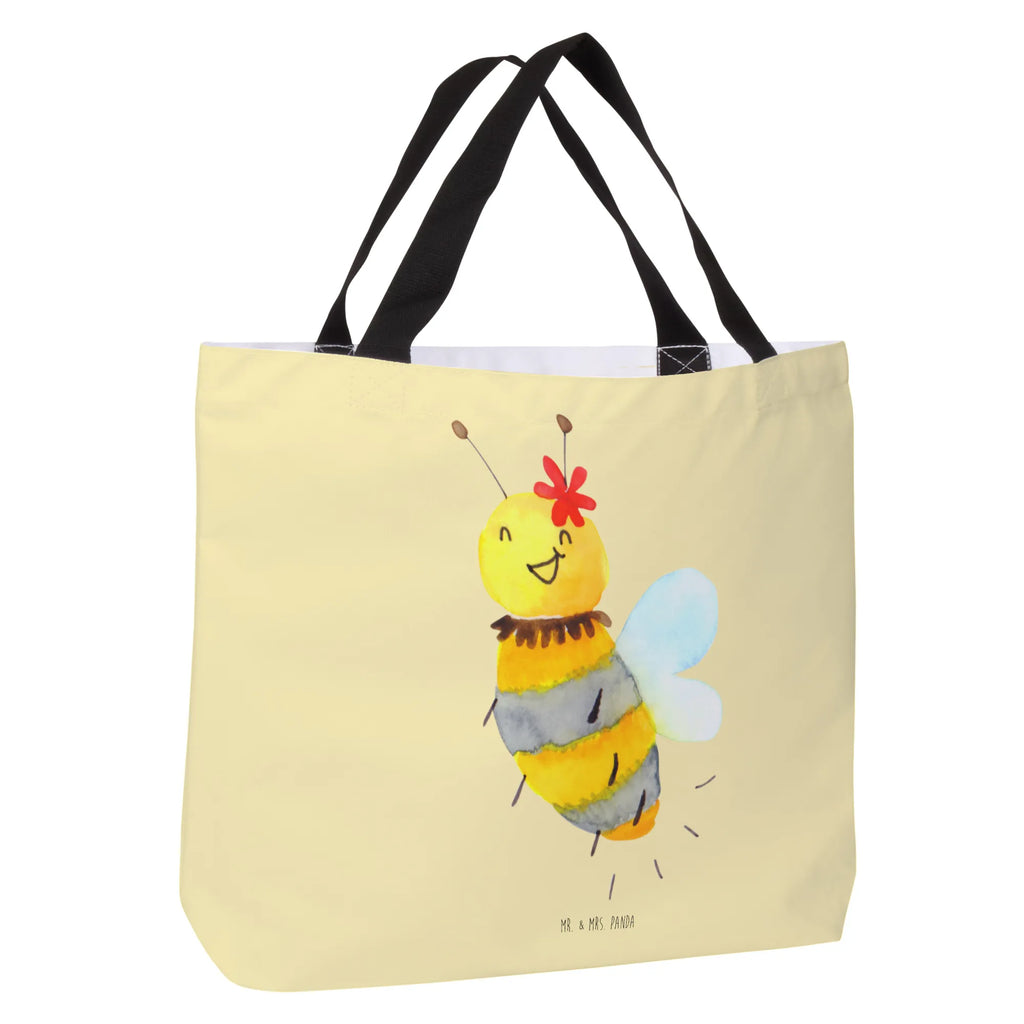 Shopper Biene Blume Beutel, Einkaufstasche, Tasche, Strandtasche, Einkaufsbeutel, Shopper, Schultasche, Freizeittasche, Tragebeutel, Schulbeutel, Alltagstasche, Biene, Wespe, Hummel