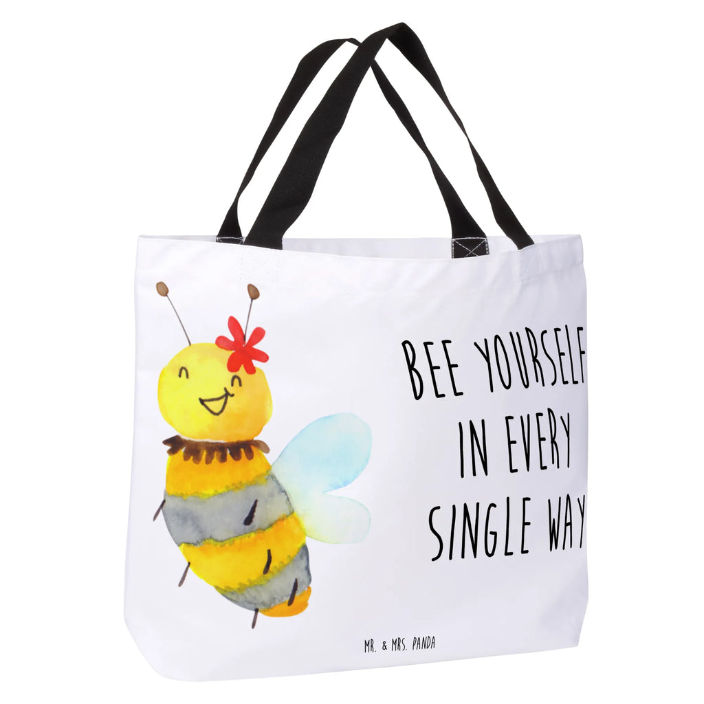 Shopper Biene Blume Beutel, Einkaufstasche, Tasche, Strandtasche, Einkaufsbeutel, Shopper, Schultasche, Freizeittasche, Tragebeutel, Schulbeutel, Alltagstasche, Biene, Wespe, Hummel