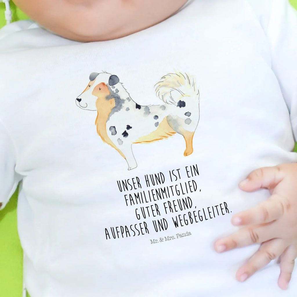 Organic Baby Shirt Hund Australien Shepherd Baby T-Shirt, Jungen Baby T-Shirt, Mädchen Baby T-Shirt, Shirt, Hund, Hundemotiv, Haustier, Hunderasse, Tierliebhaber, Hundebesitzer, Sprüche, Australien Shepherd, Shepherd, Hundeliebe, Familienhund, Spruch