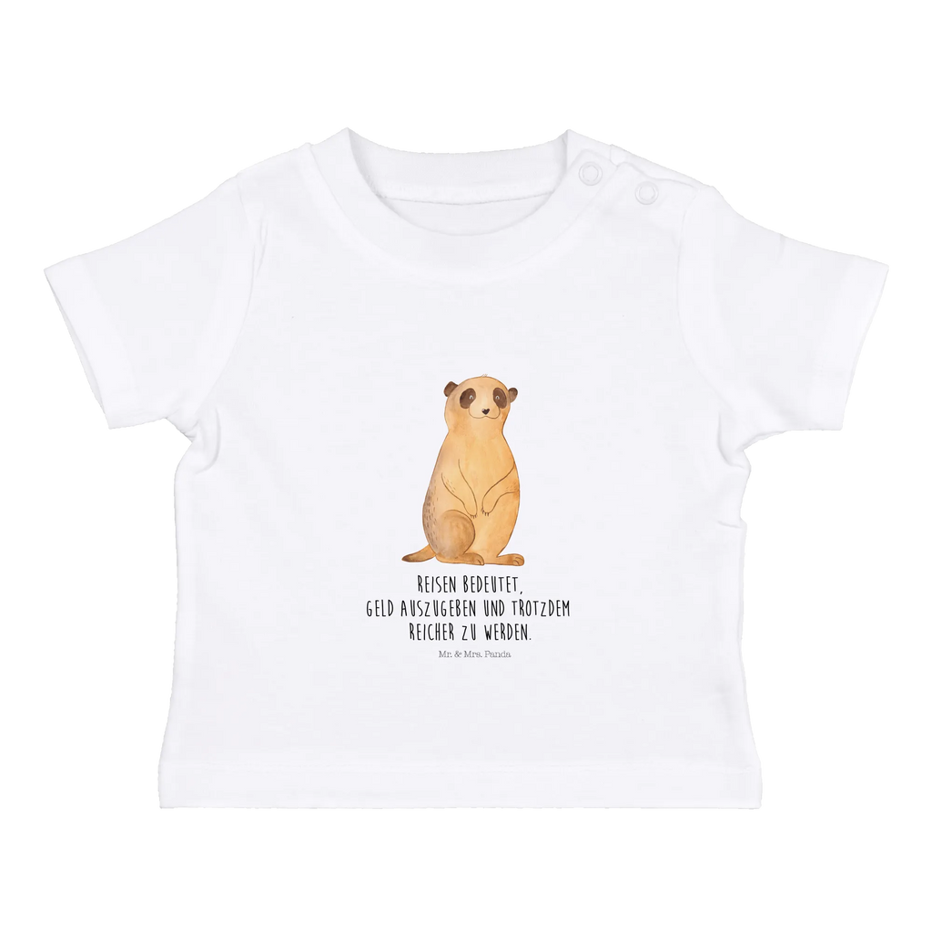 Organic Baby Shirt Erdmännchen Baby T-Shirt, Jungen Baby T-Shirt, Mädchen Baby T-Shirt, Shirt, Afrika, Wildtiere, Erdmännchen, Reisen, Spruch, Weltreise, Afrikareise, Roadtrip, Traveling