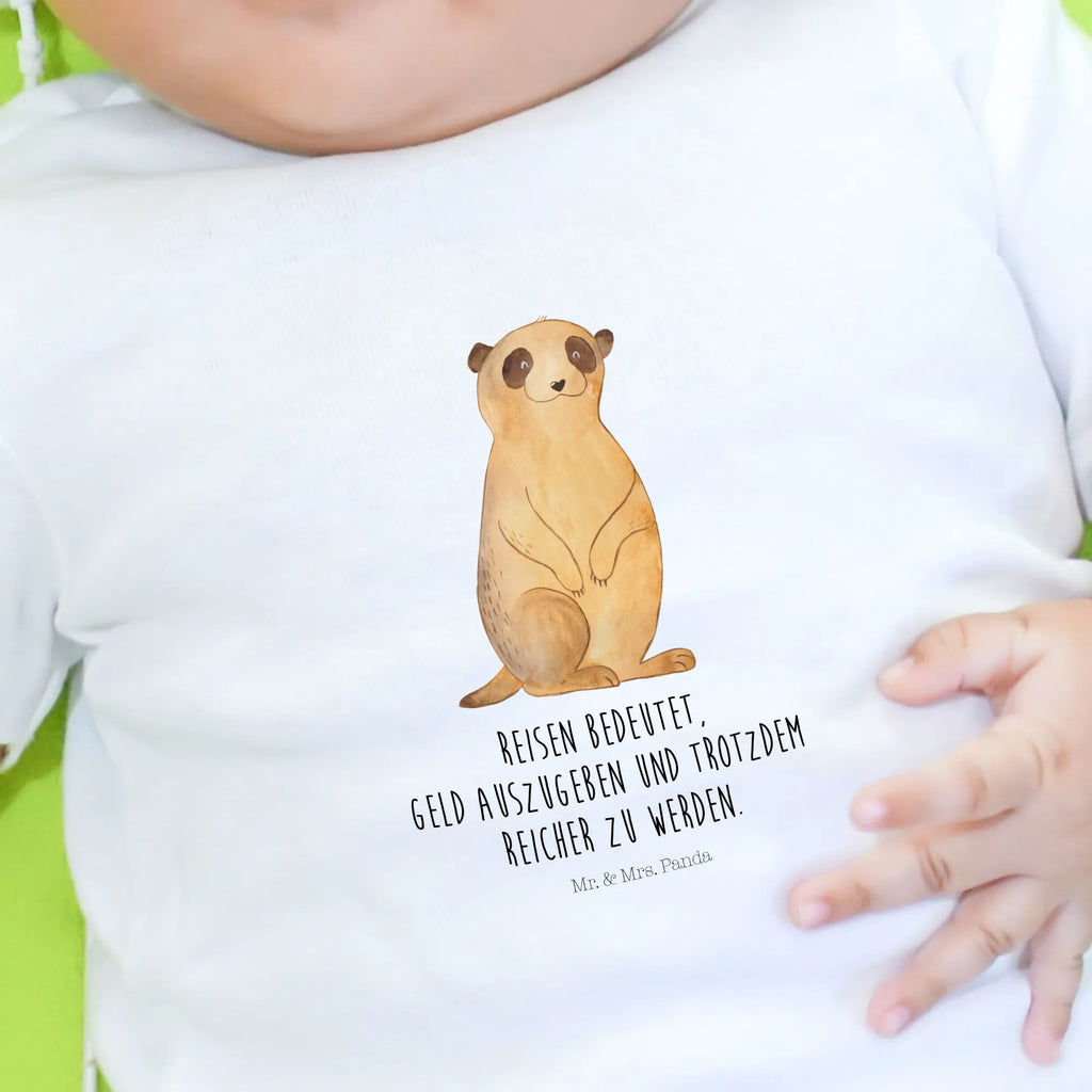 Organic Baby Shirt Erdmännchen Baby T-Shirt, Jungen Baby T-Shirt, Mädchen Baby T-Shirt, Shirt, Afrika, Wildtiere, Erdmännchen, Reisen, Spruch, Weltreise, Afrikareise, Roadtrip, Traveling