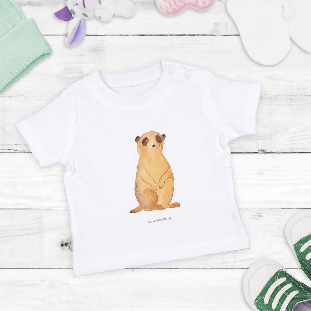 Organic Baby Shirt Erdmännchen Baby T-Shirt, Jungen Baby T-Shirt, Mädchen Baby T-Shirt, Shirt, Afrika, Wildtiere, Erdmännchen, Reisen, Spruch, Weltreise, Afrikareise, Roadtrip, Traveling