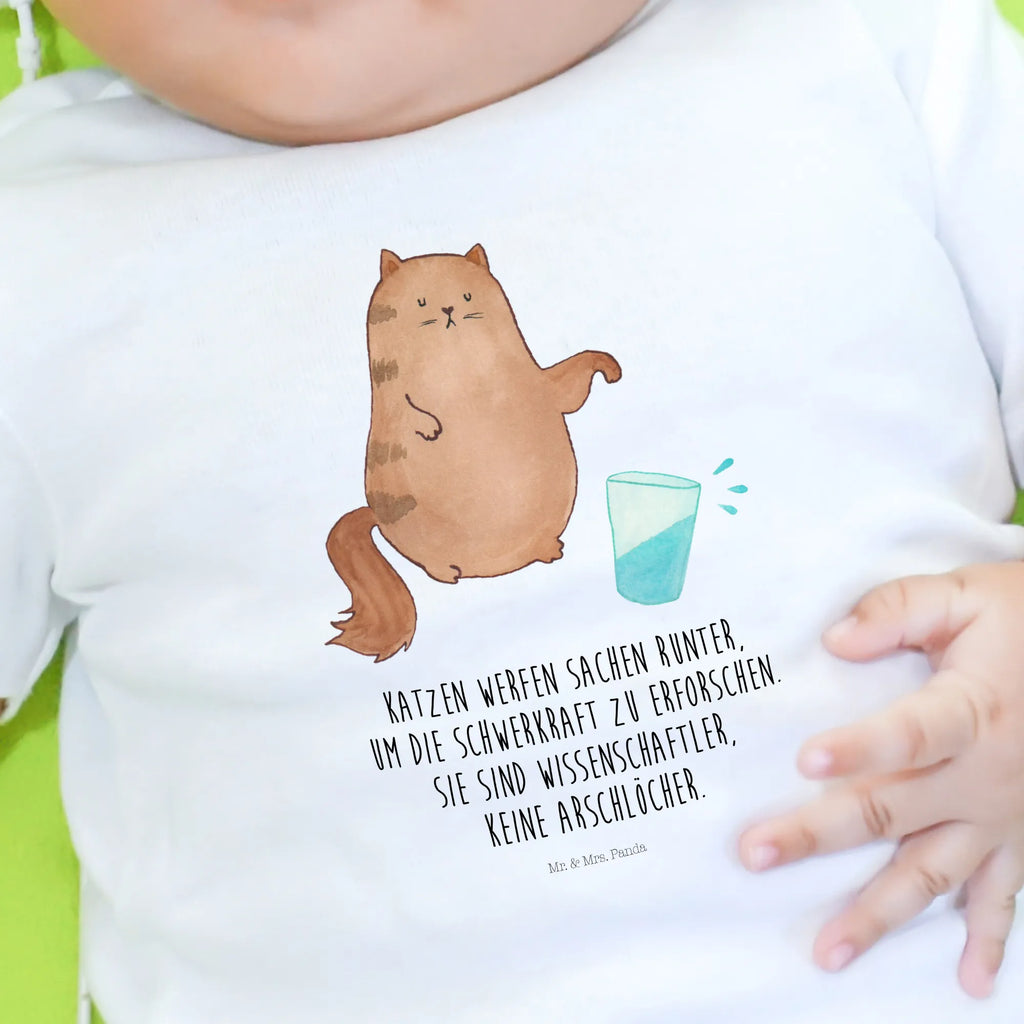 Organic Baby Shirt Katze Wasserglas Baby T-Shirt, Jungen Baby T-Shirt, Mädchen Baby T-Shirt, Shirt, Katze, Katzenmotiv, Katzenfan, Katzendeko, Katzenfreund, Katzenliebhaber, Katzenprodukte, Katzenartikel, Katzenaccessoires, Katzensouvenirs, Katzenliebhaberprodukte, Katzenmotive, Katzen, Kater, Mietze, Cat, Cats, Katzenhalter, Katzenbesitzerin, Haustier, Wasser, Glas