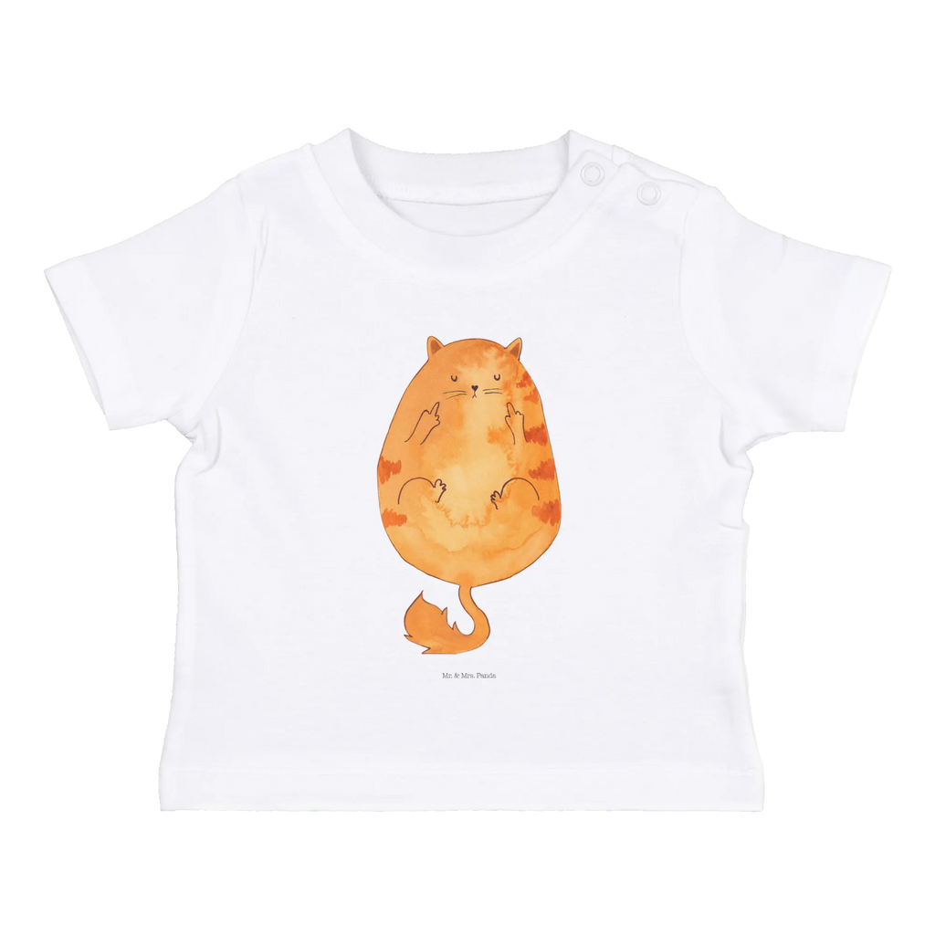 Organic Baby Shirt Katze Mittelfinger Baby T-Shirt, Jungen Baby T-Shirt, Mädchen Baby T-Shirt, Shirt, Katze, Katzenmotiv, Katzenfan, Katzendeko, Katzenfreund, Katzenliebhaber, Katzenprodukte, Katzenartikel, Katzenaccessoires, Katzensouvenirs, Katzenliebhaberprodukte, Katzenmotive, Katzen, Kater, Mietze, Cat, Cats