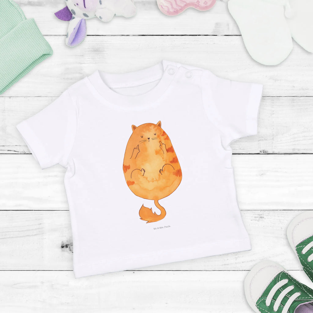 Organic Baby Shirt Katze Mittelfinger Baby T-Shirt, Jungen Baby T-Shirt, Mädchen Baby T-Shirt, Shirt, Katze, Katzenmotiv, Katzenfan, Katzendeko, Katzenfreund, Katzenliebhaber, Katzenprodukte, Katzenartikel, Katzenaccessoires, Katzensouvenirs, Katzenliebhaberprodukte, Katzenmotive, Katzen, Kater, Mietze, Cat, Cats