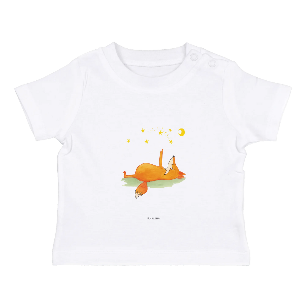 Organic Baby Shirt Fuchs Sterne Baby T-Shirt, Jungen Baby T-Shirt, Mädchen Baby T-Shirt, Shirt, Fuchs, Füchse, tröstende Worte, Spruch positiv, Spruch schön, Romantik, Always Look on the Bright Side of Life