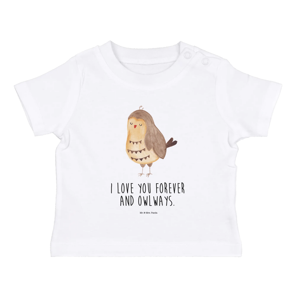 Organic Baby Shirt Eule Zufrieden Baby T-Shirt, Jungen Baby T-Shirt, Mädchen Baby T-Shirt, Shirt, Eule, Eule Spruch, Eule deko, Owl, Liebe Spruch, Romantisch, Wortspiel lustig, Spruch schön, Geschenk Hochzeitstag