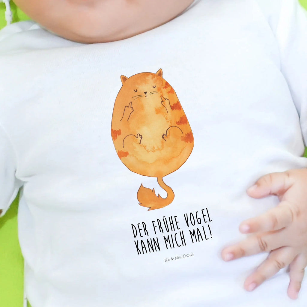 Organic Baby Shirt Katze Frühaufsteher Baby T-Shirt, Jungen Baby T-Shirt, Mädchen Baby T-Shirt, Shirt, Katze, Katzenmotiv, Katzenfan, Katzendeko, Katzenfreund, Katzenliebhaber, Katzenprodukte, Katzenartikel, Katzenaccessoires, Katzensouvenirs, Katzenliebhaberprodukte, Katzenmotive, Der frühe Vogel kann mich mal, Morgenmuffel, Frühaufsteher, Kaffee, Katzen, Kater, Mietze