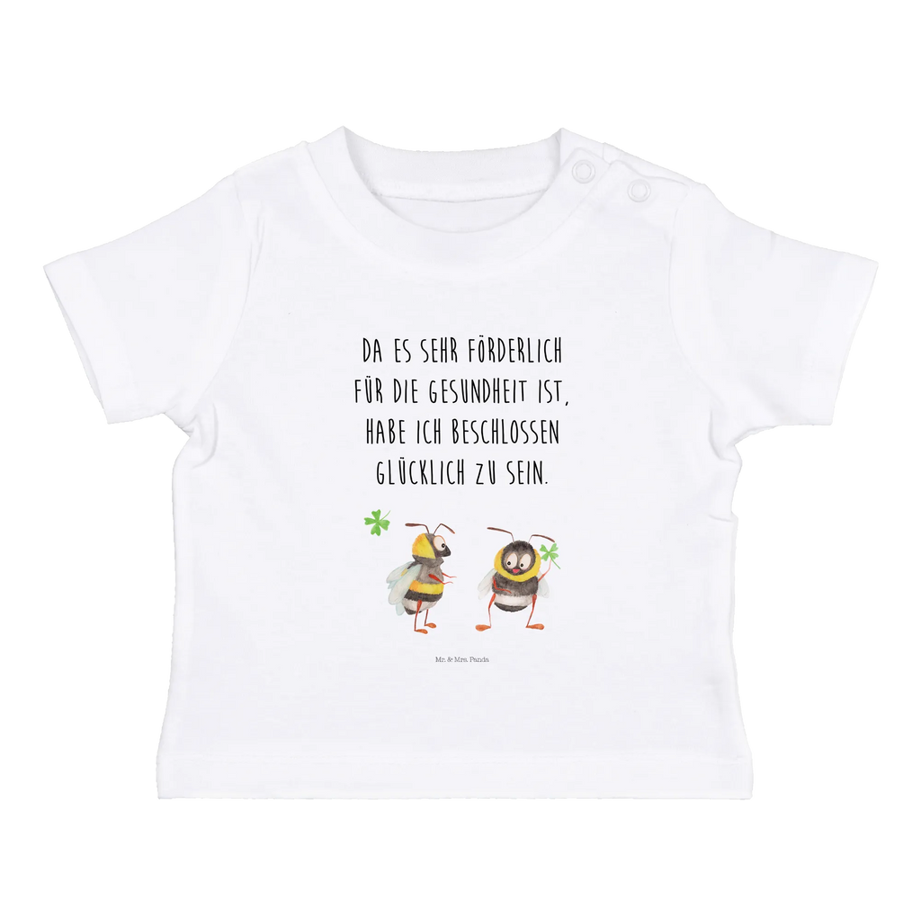 Organic Baby Shirt Hummeln Kleeblatt Baby T-Shirt, Jungen Baby T-Shirt, Mädchen Baby T-Shirt, Shirt, Tiermotive, Gute Laune, lustige Sprüche, Tiere, Hummel, Biene, Spruch positiv, Biene Deko, Spruch schön, glücklich sein, glücklich werden, Spruch fröhlich