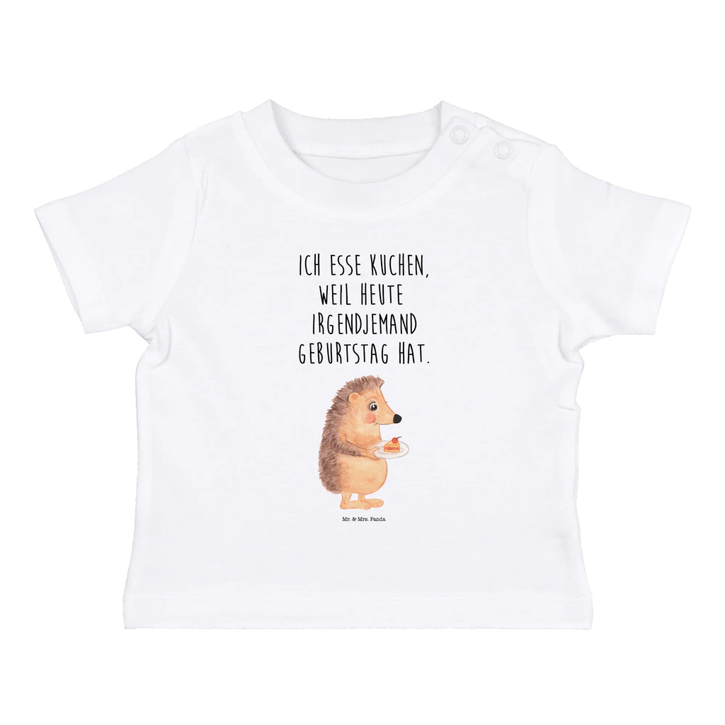 Organic Baby Shirt Igel Kuchenstück Baby T-Shirt, Jungen Baby T-Shirt, Mädchen Baby T-Shirt, Shirt, Tiermotive, Gute Laune, lustige Sprüche, Tiere, Igel, Essen Spruch, Kuchen, Backen Geschenk, Kuchen backen, Einladung Party, Geburtstagskuchen, Torte