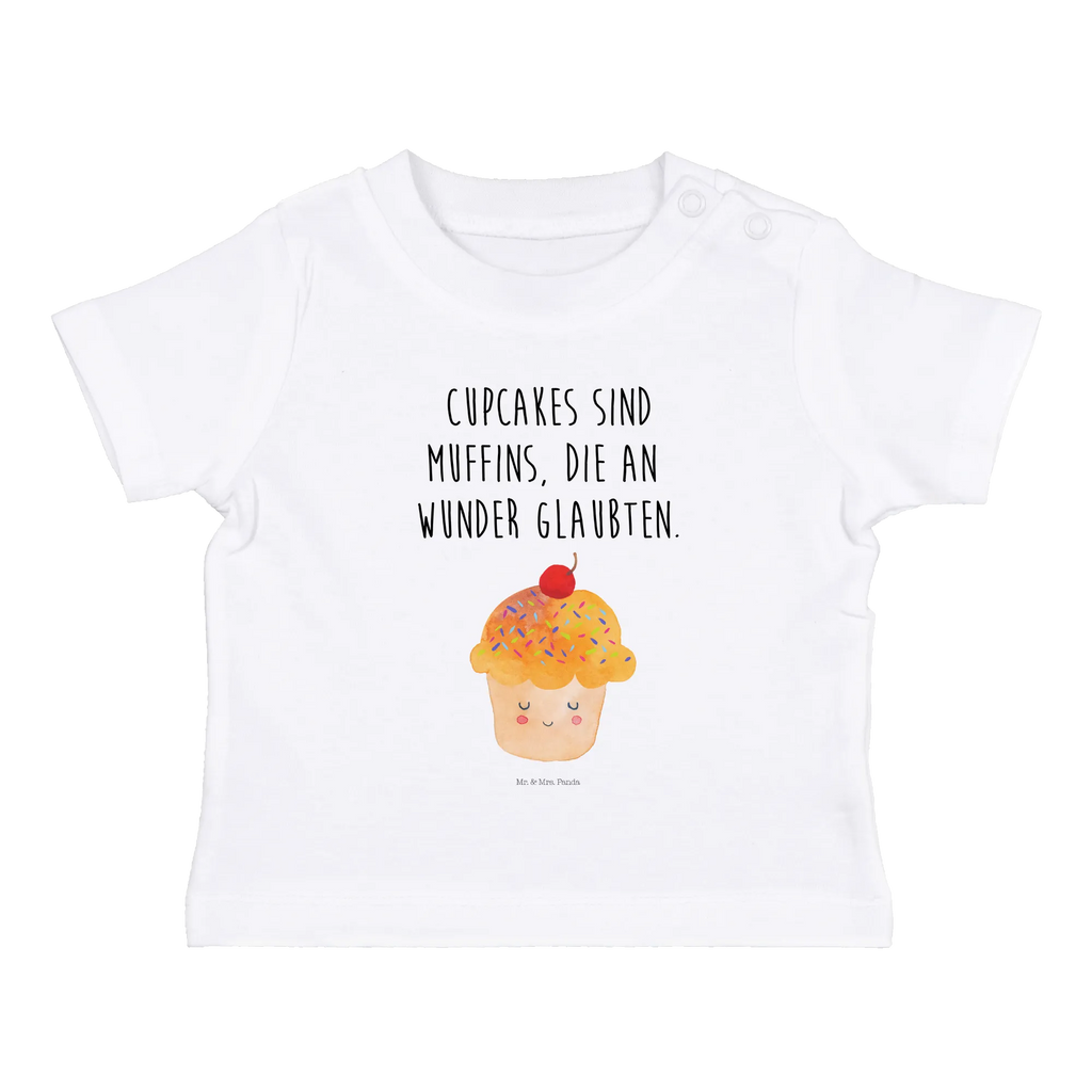 Organic Baby Shirt Cupcake Baby T-Shirt, Jungen Baby T-Shirt, Mädchen Baby T-Shirt, Shirt, Tiermotive, Gute Laune, lustige Sprüche, Tiere, Cupcakes, Muffin, Wunder, Küche Deko, Küche Spruch, Backen Geschenk, Geschenk Koch, Motivation Sprüche