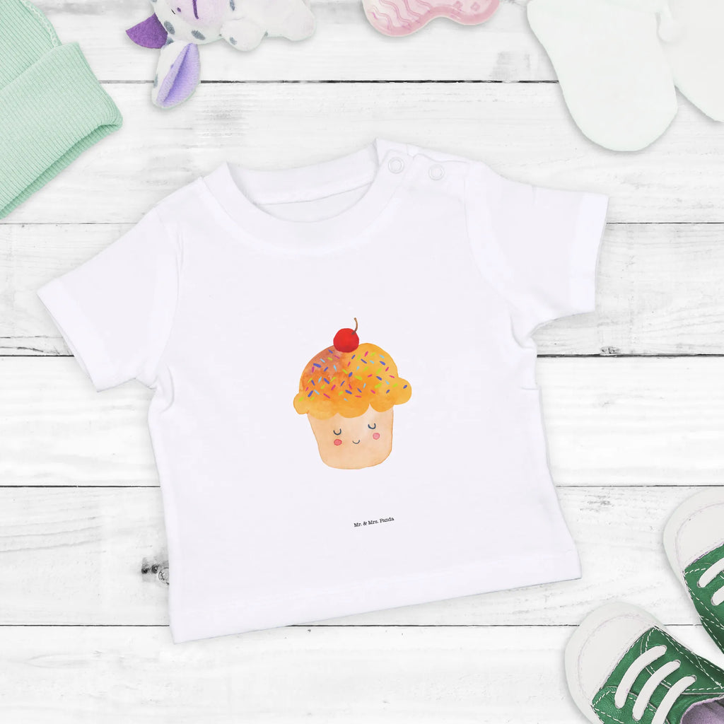 Organic Baby Shirt Cupcake Baby T-Shirt, Jungen Baby T-Shirt, Mädchen Baby T-Shirt, Shirt, Tiermotive, Gute Laune, lustige Sprüche, Tiere, Cupcakes, Muffin, Wunder, Küche Deko, Küche Spruch, Backen Geschenk, Geschenk Koch, Motivation Sprüche