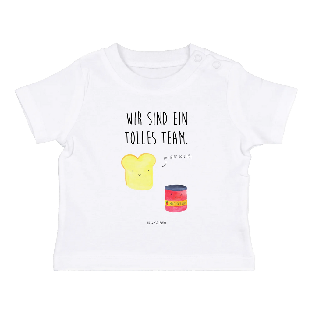 Organic Baby Shirt Toast Marmelade Baby T-Shirt, Jungen Baby T-Shirt, Mädchen Baby T-Shirt, Shirt, Tiermotive, Gute Laune, lustige Sprüche, Tiere, Toast, Marmelade, Dreamteam, süße Postkarte, süß, Küche Deko, Küche Spruch, Frühstück Einladung, Brot, Toastbrot