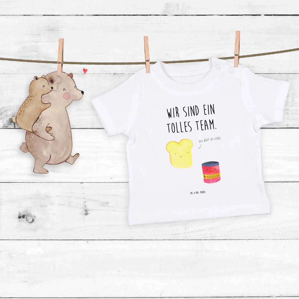 Organic Baby Shirt Toast Marmelade Baby T-Shirt, Jungen Baby T-Shirt, Mädchen Baby T-Shirt, Shirt, Tiermotive, Gute Laune, lustige Sprüche, Tiere, Toast, Marmelade, Dreamteam, süße Postkarte, süß, Küche Deko, Küche Spruch, Frühstück Einladung, Brot, Toastbrot