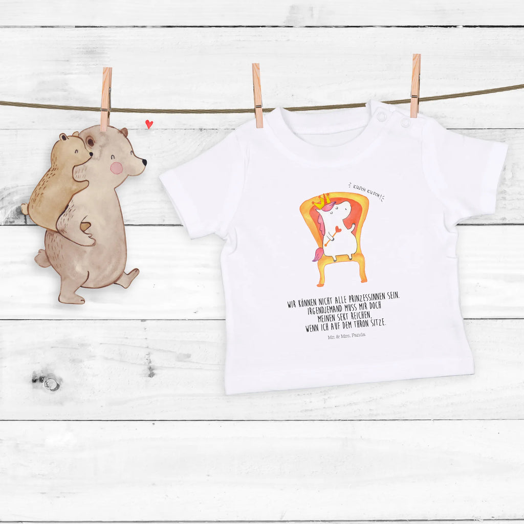 Organic Baby Shirt Einhorn Prinzessin Baby T-Shirt, Jungen Baby T-Shirt, Mädchen Baby T-Shirt, Shirt, Einhorn, Einhörner, Einhorn Deko, Pegasus, Unicorn, Geburtstag, Prinzessin, Geburtstagsgeschenk, Geschenk, Monat