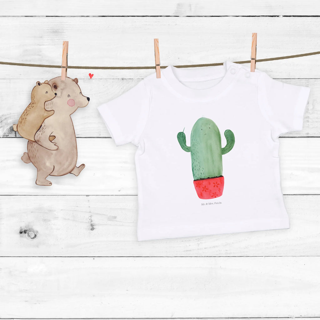 Organic Baby Shirt Kaktus Wut Baby T-Shirt, Jungen Baby T-Shirt, Mädchen Baby T-Shirt, Shirt, Kaktus, Kakteen, ärgern, Büro, Schule, Büroalltag, Chefin, Kollege, Kollegin, wütend