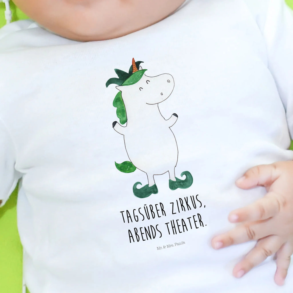 Organic Baby Shirt Einhorn Joker Baby T-Shirt, Jungen Baby T-Shirt, Mädchen Baby T-Shirt, Shirt, Einhorn, Einhörner, Einhorn Deko, Pegasus, Unicorn, Hofnarr, Kasper, Gaukler, Mittelalter