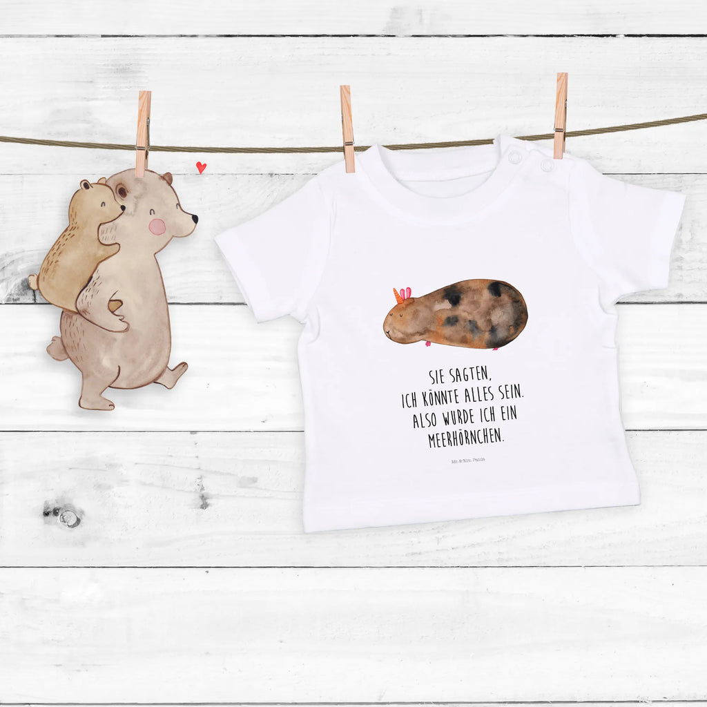 Organic Baby Shirt Einhorn Meerschweinchen Baby T-Shirt, Jungen Baby T-Shirt, Mädchen Baby T-Shirt, Shirt, Einhorn, Einhörner, Einhorn Deko, Unicorn, Meerhörnchen, Meericorn, Meerschwein, Meerschweinchen