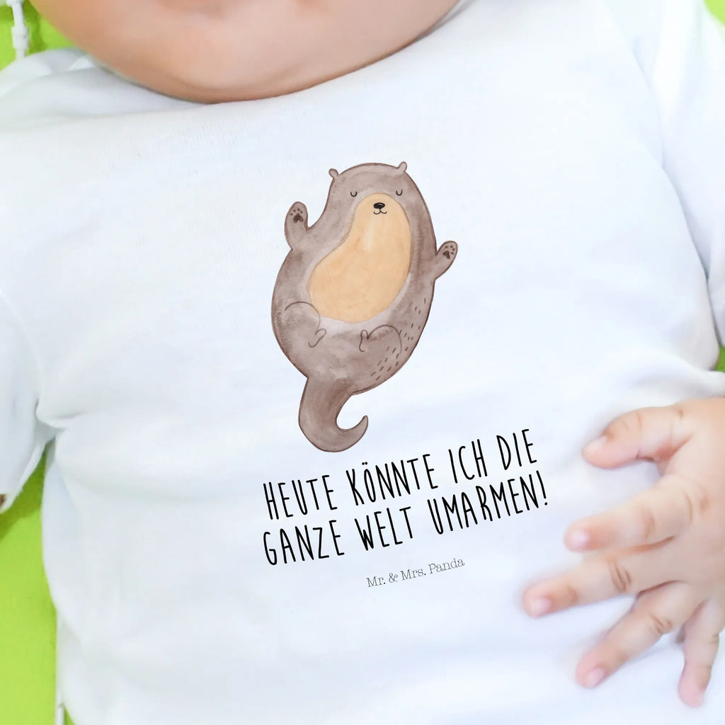 Organic Baby Shirt Otter Umarmen Baby T-Shirt, Jungen Baby T-Shirt, Mädchen Baby T-Shirt, Shirt, Otter, Fischotter, Seeotter, Otter Seeotter See Otter