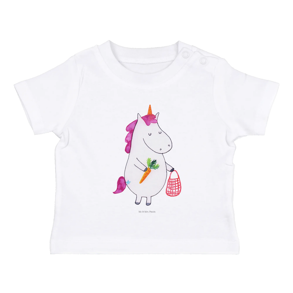 Organic Baby Shirt Einhorn Gemüse Baby T-Shirt, Jungen Baby T-Shirt, Mädchen Baby T-Shirt, Shirt, Einhorn, Einhörner, Einhorn Deko, Unicorn, Biomarkt, Gemüse, Wochenmarkt