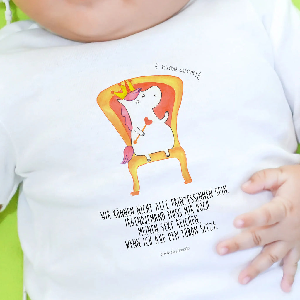 Organic Baby Shirt Einhorn König Baby T-Shirt, Jungen Baby T-Shirt, Mädchen Baby T-Shirt, Shirt, Einhorn, Einhörner, Einhorn Deko, Unicorn, König, Präsident, Bundeskanzler, Herrscher, Kaiser, Prinzessin, Krone