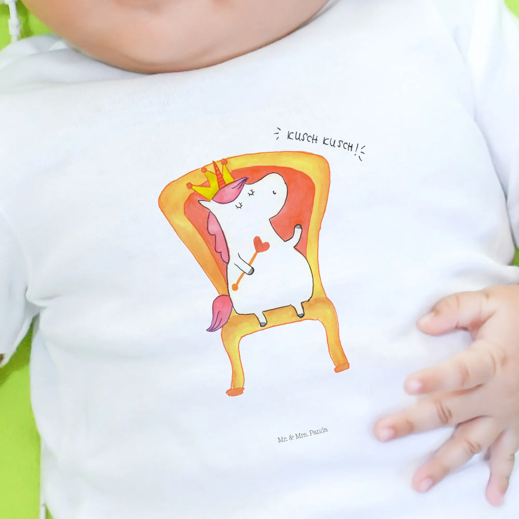 Organic Baby Shirt Einhorn König Baby T-Shirt, Jungen Baby T-Shirt, Mädchen Baby T-Shirt, Shirt, Einhorn, Einhörner, Einhorn Deko, Unicorn, König, Präsident, Bundeskanzler, Herrscher, Kaiser, Prinzessin, Krone